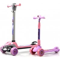 Трехколесный самокат RiverToys HB-Q3 (розовый) в Пинске