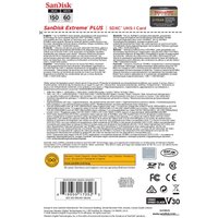 Карта памяти SanDisk Extreme PLUS SDSDXW6-064G-GNCIN SDXC 64GB