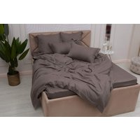 Евро комплект постельного белья Sofi De MarkO Моне Евро 2н Евро-СС-М-кф (кофе)