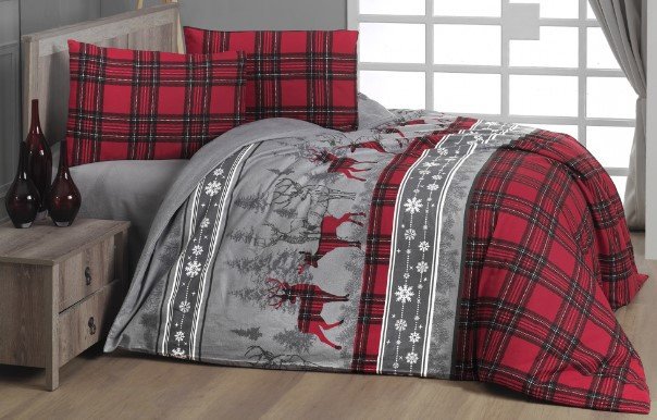 

Постельное белье Karven Happinies Red 1.5 N243