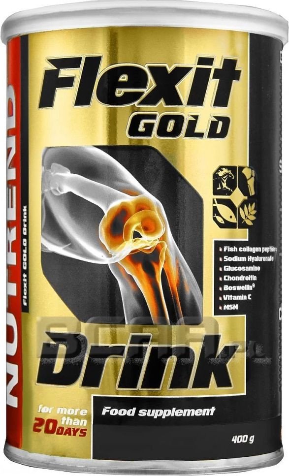 Комплекс Nutrend Flexit Gold Drink (400 г, груша)