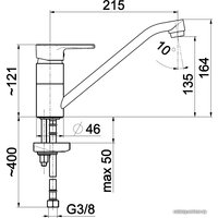 Смеситель Armatura Selen 4413-915-00