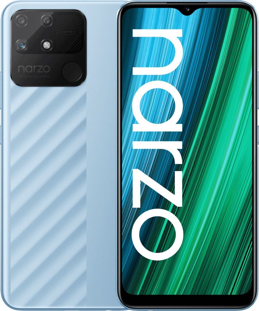

Смартфон Realme Narzo 50A RMX3430 4GB/128GB (голубой)