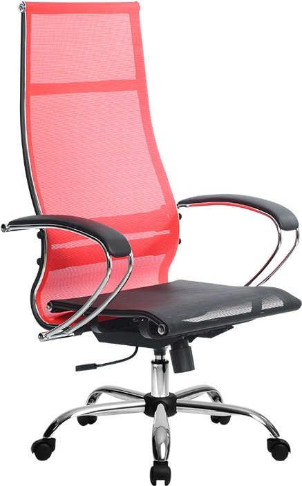 

Офисное кресло Metta SK-1-BK Комплект 7, Ch ов/сечен (резиновые ролики, красный)