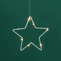 Световой дождь Neon-Night занавес из росы с фигурами Звезд 315-846 (теплый белый) в Гродно