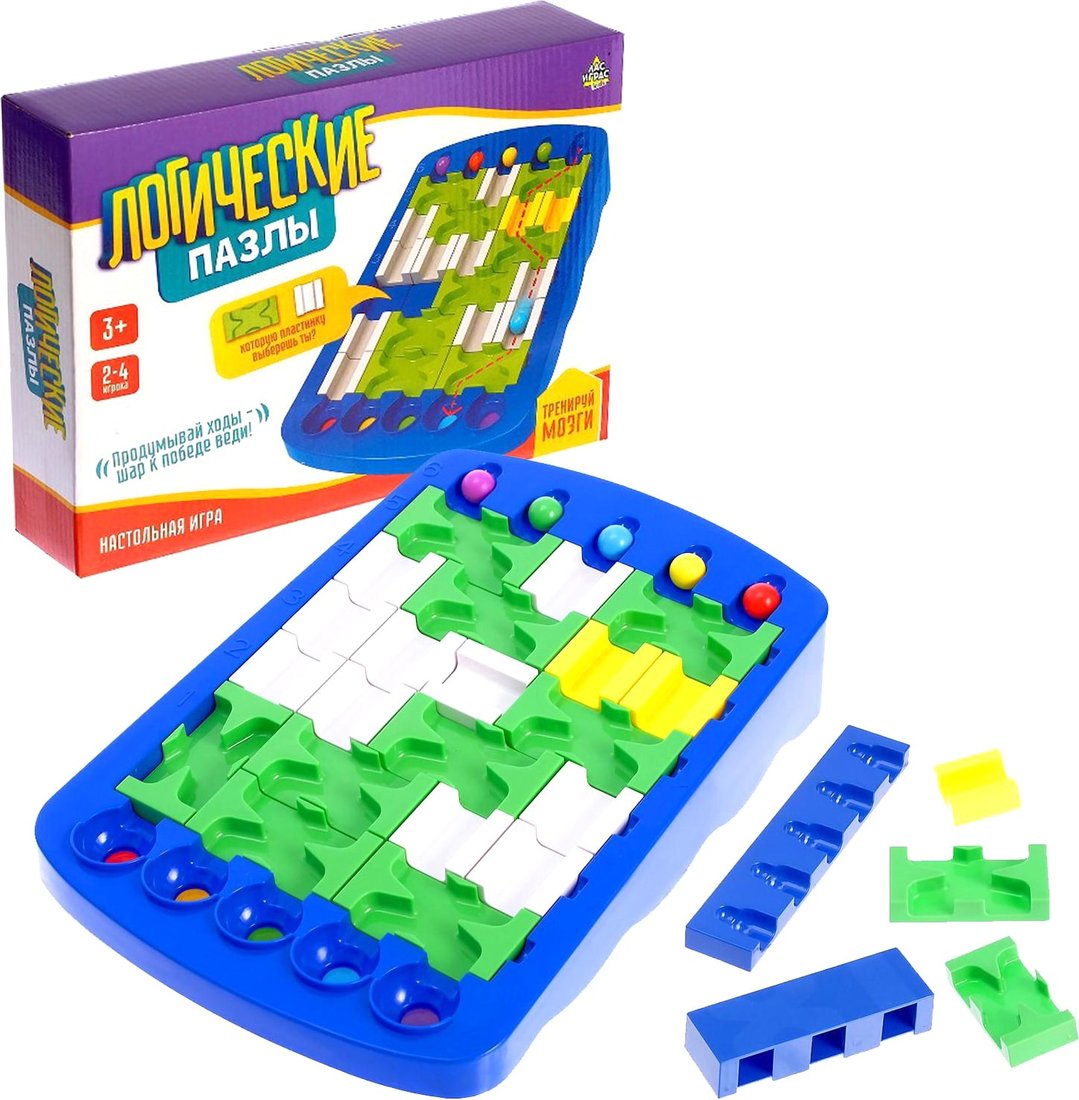 

Настольная игра Лас Играс Логические пазлы 4573383