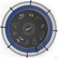 Батут Unix Line Supreme Game 12ft (синий)