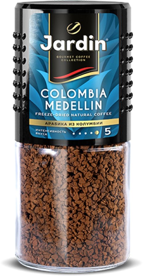 

Кофе Jardin Colombia Medellin растворимый 95 г