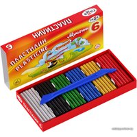 Пластилин Гамма Мультики 280015 (6 цв)