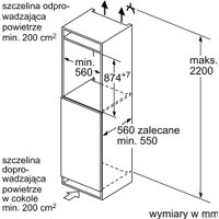 Однокамерный холодильник Bosch Serie 2 KIL22NSE0