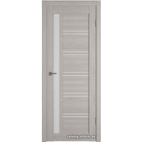 Межкомнатная дверь Atum Pro Х38 80x200 (stone oak, стекло white cloud)