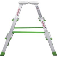 Лестница-стремянка Новая высота NV 212 с увеличенной площадкой 2x3 ступеней