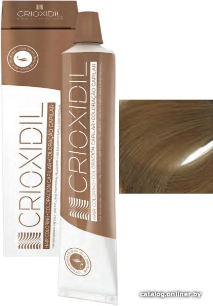 Крем-краска для волос Crioxidil Silk Color 8.111tc светло-русый экстра-пепельный