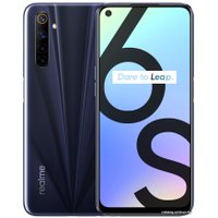 Смартфон Realme 6S 6GB/128GB международная версия (черный)