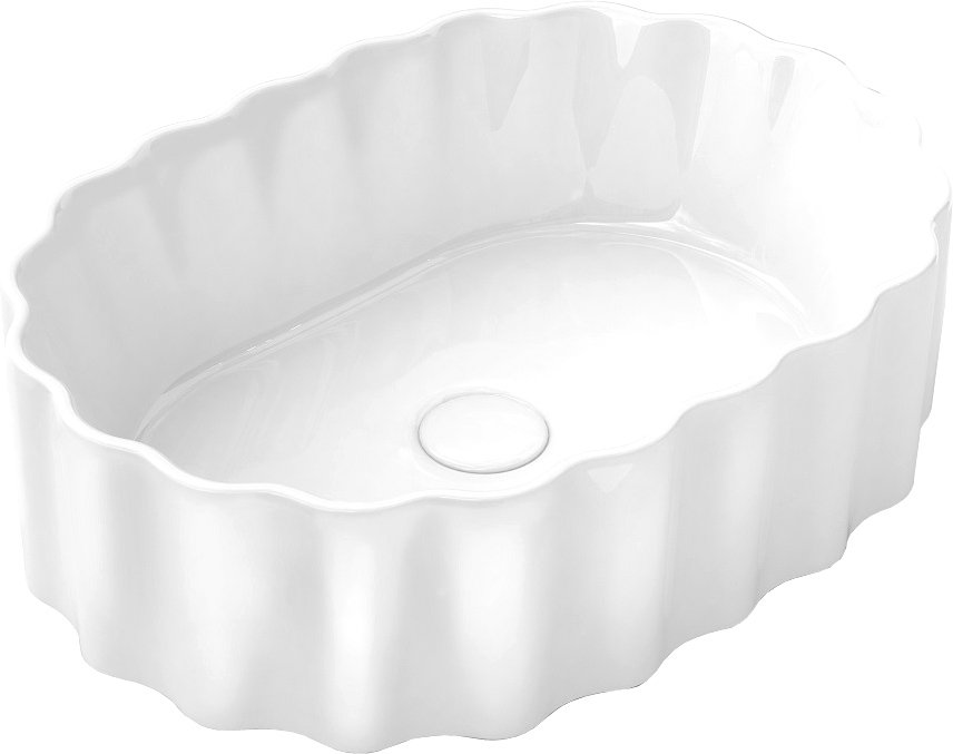 

Умывальник Kerama Marazzi Artbasin Conchiglia 53 CC.wb.50/WHT