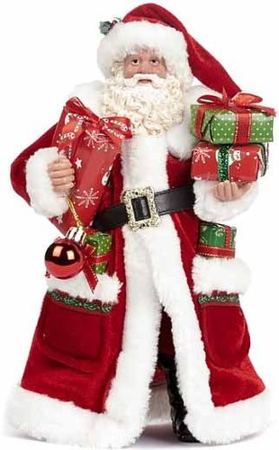Статуэтка Goodwill Xmas 2024 Санта с подарками AS 25015