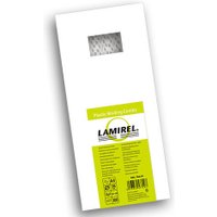 Пластиковая пружина для переплета Lamirel 19 мм 100 шт (белый) LA-78678
