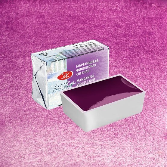 

Акварельная краска Невская палитра Белые ночи 1911614 (614 марганцовая фиолетовая светлая)