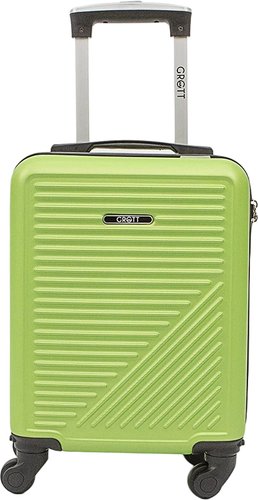 Чемодан-спиннер Grott 340-619-18SLD (салатовый)