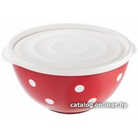 Салатник Berossi Marusya ИК21512000 (красный полупрозрачный)