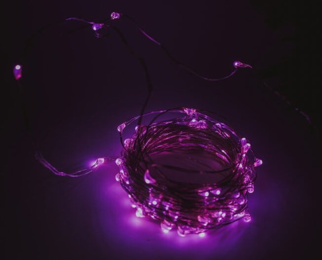 

Новогодняя гирлянда Огоньки Диодная нить роса 094/1 100Led (розовый)