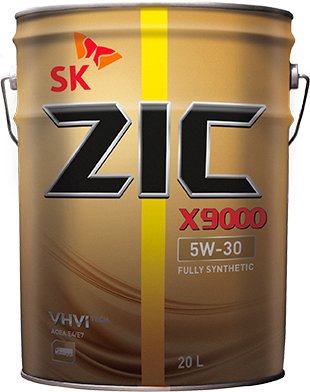 

Моторное масло ZIC X9000 5W-30 20л