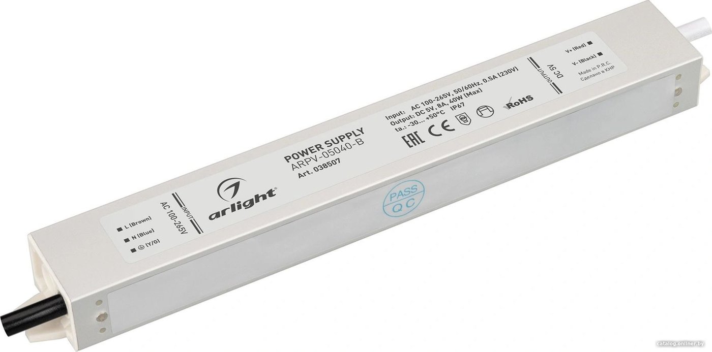 Блок питания Arlight ARPV-05040-B 038507