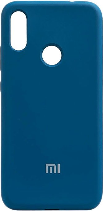 

Чехол для телефона EXPERTS Soft-Touch для Xiaomi Redmi Note 6 Pro (темно-синий)