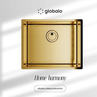 Кухонная мойка Globalo Riwolo 50.1 Gold
