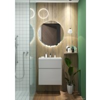  MarkaOne Тумба с раковиной Bumble 60П 1я У90670 (белый)