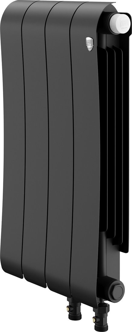 Биметаллический радиатор Royal Thermo Infinity 500 Noir Sable VR80 - 4 секций