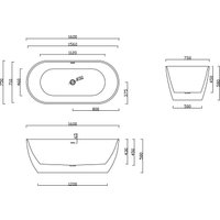 Ванна Lauter 21009 (отдельностоящая)