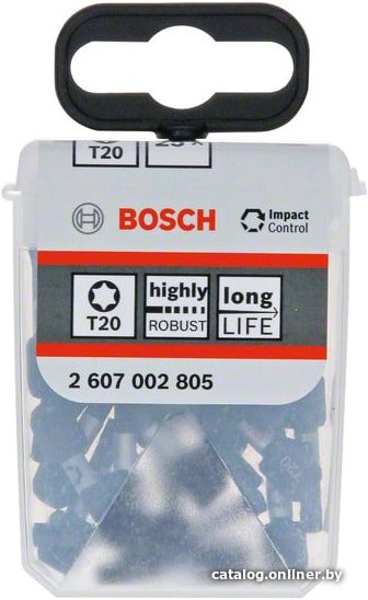 Набор бит Bosch 2607002805 (25 предметов)