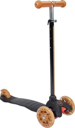 Трехколесный самокат Happy Baby Tornado 50005 (черный)