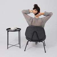 Стул AksHome Sway (экокожа винтажный черный WATUSI 16/черный) в Бресте