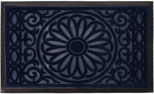 

Придверный коврик ComeForte Уют Классик 60x90 (синий)
