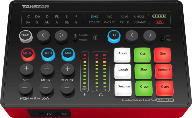 

Внешняя звуковая карта Takstar MX1 Plus