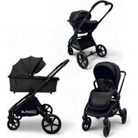Универсальная коляска Bubago Gaudi (3 в 1, черный)