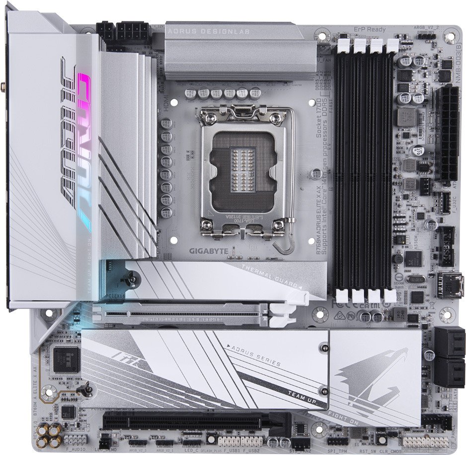 

Материнская плата Gigabyte B760M Aorus Elite X AX