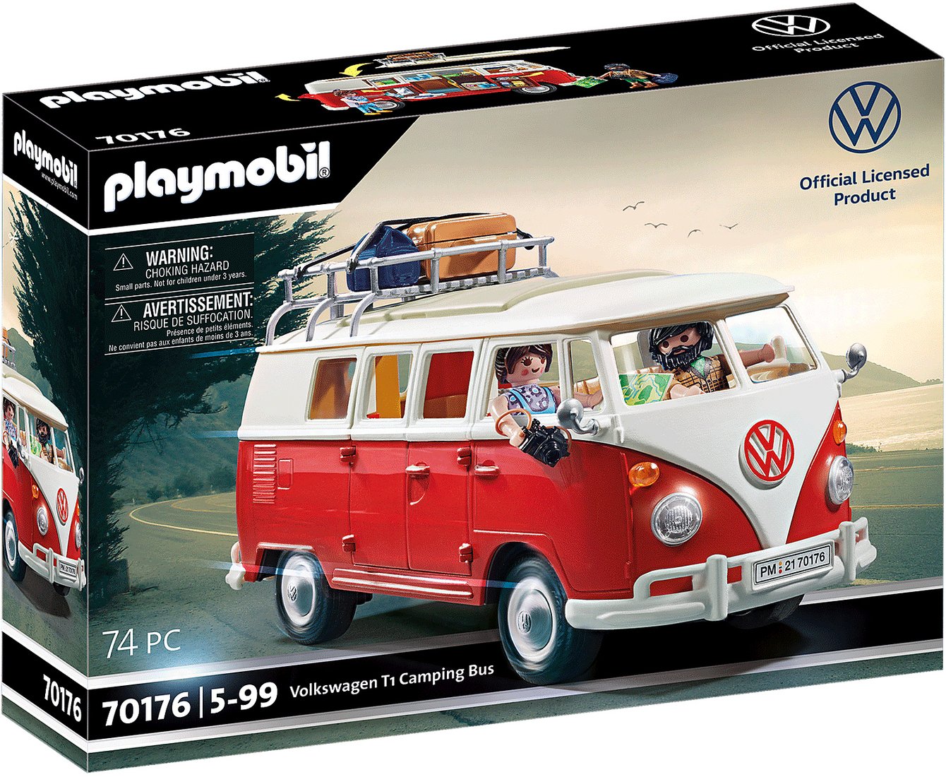 

Конструктор Playmobil PM70176 Туристический автобус Volkswagen T1