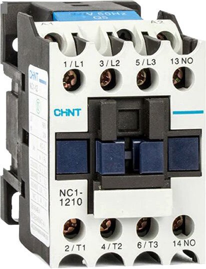 

Контактор Chint NC1-1210 12А 400В/АС3 1НО 50Гц 220580