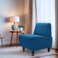 Интерьерное кресло MONOFIX Буно кресло (велюр/синий №13)