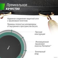 Батут Unix Line Supreme Basic 14 ft (green)