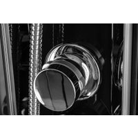 Душевая кабина Saniteco SNT-90 90х90 (черный/прозрачное стекло)