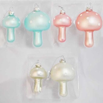 Елочная игрушка Koopman Мухомор ACT406101