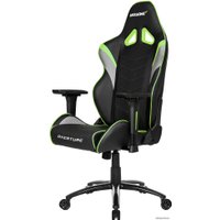 Игровое (геймерское) кресло AKRacing Overture (черный/зеленый)