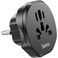 Адаптер Hoco AC6 EU (черный) в Бресте