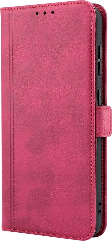 

Чехол для телефона Case Book для Redmi 13C 4G/Poco C65/Poco M6 5G с магнитной застежкой (темно-красный)