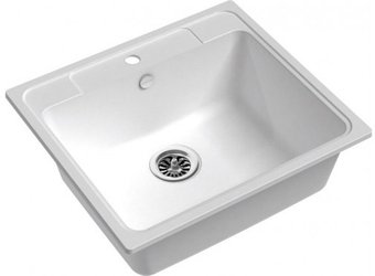 Кухонная мойка Ewigstein Elegant 60 (иней)