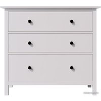 Комод Лузалес Кымор 3 ящика (белый)